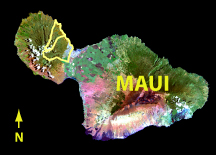 Iao and Waihee aquifer areas on Maui, Hawaii