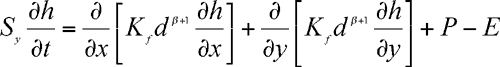 nonlinear diffusion equation