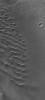 This MOC image shows a steep a field of dark sand dunes in an unnamed crater in the Noachis Terra/Hellespontus region of Mars