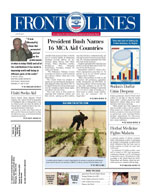 Image: Cover of June 2004 issue of FrontLines - Click on image to download PDF