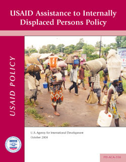 Photo: Cover Image of USAID Assistance to Internally Displaced Persons Policy publication