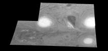 Jupiter's long-lived White Ovals in a Methane (Time Set 3)
