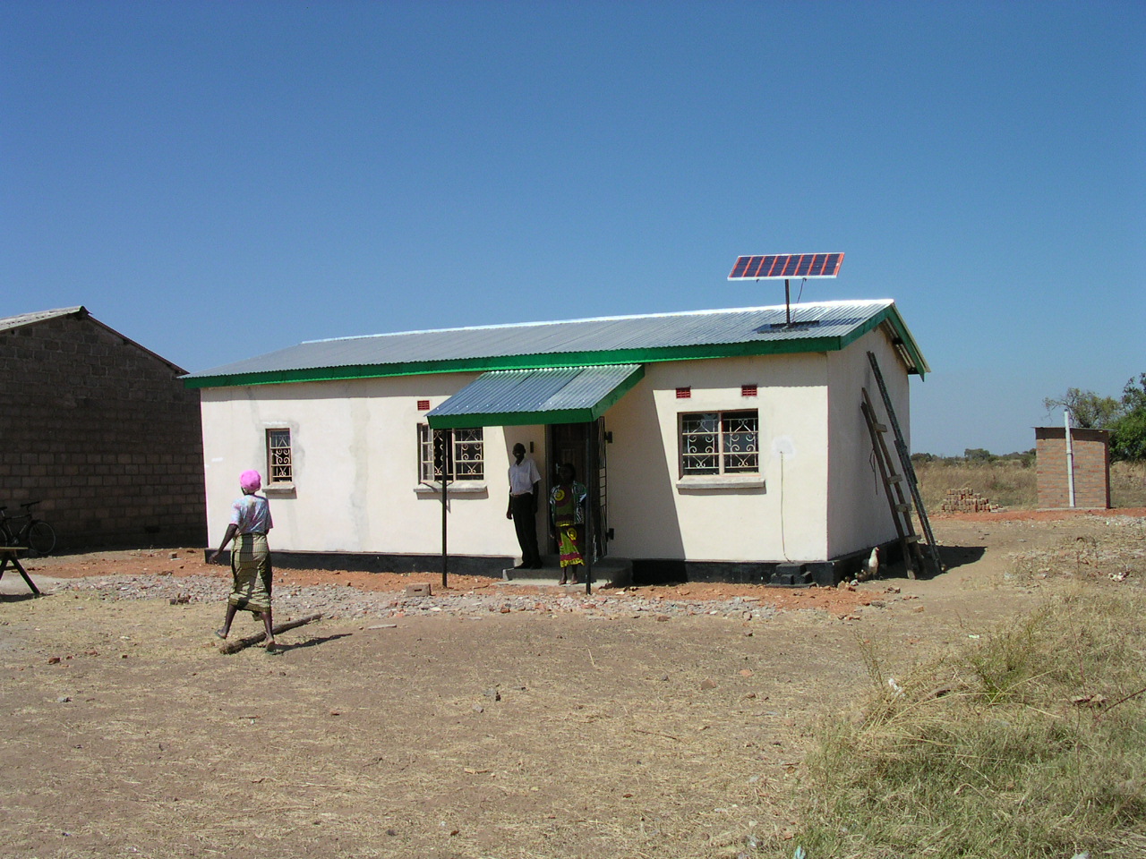 House in Rural Zambia. (Photo: Pact/Zambia)