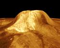 Venus - 3D Perspective View of Gula Mons