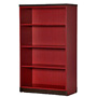 Harmony 33 in. W x 16 in. D Four Shelf Bookcase