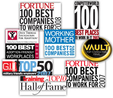 Come see why we've been ranked time and again as a great place to work.