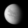 Cassini's Views of Titan: Monochrome View