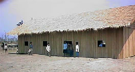 Photo of two example primary school building found in Cambodia