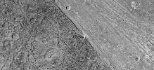 Bright-Dark terrain boundary, Ganymede