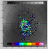 Slab Ice and Snow Flurries in the Mars Northern Polar Night