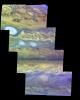 Jupiter's Northern Hemisphere in False Color (Time Set 2)