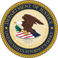 RTSUSAO118 - United States Attorneys Office, Full Color Seal