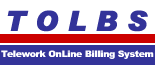 T.O.L.B.S Telework On-Line Billing System logo