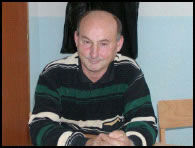 Photo: Qazim Lutfiu, a member of the CDC in Oslare, Bujanovac