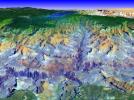 3D View of Grand Canyon, Arizona