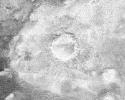 Impact Crater with Ejecta Blanket