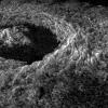 Venus - 3D Perspective of Golubkina Crater