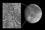 Ganymede Galileo Regio High Resolution Mosaic Shown in Context