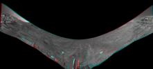 Along Endurance Crater's Inner Wall (3-D Anaglyph)