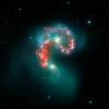Fire within the Antennae Galaxies