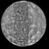 View of Callisto from Voyager and Galileo