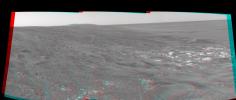 Opportunity View on Sol 109 (3-D)