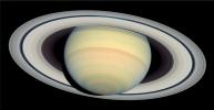 Saturn from Far and Near (Hubble Space Telescope)