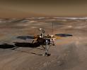 Phoenix Mission Lander on Mars, Artist's Concept