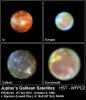 Hubble Gallery of Jupiter's Galilean Satellites