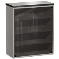 H3315USGD - Harmony 33 in. W x 15 in. D Glass Door Upper Storage Unit