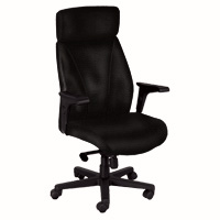 UST9100BLK1047 - Executive Faux Leather High Back, Black