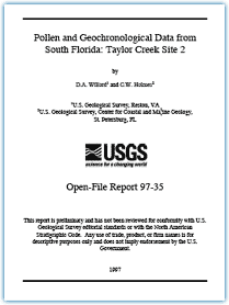 title page for open file report 97-35