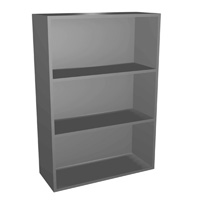 Opus Three Shelf Bookcase