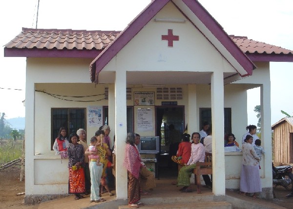 Photo of a routine primary health care activity in remote areas in Cambodia. Photo: USAID/Cambodia