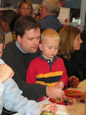 Photo of Spencer Stevens with children