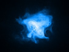View of the faint boundary of the Crab Nebula's X-ray-emitting pulsar wind nebula