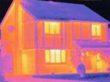 Thermal image of structure