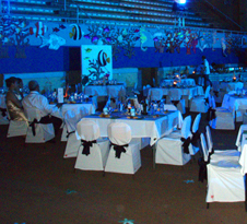 The venue before the majority of the guests arrived. © WWF Fiji / Jone Tuiipelehaki.