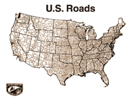 Map of U.S. Roads