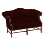 Queens English 2-Place Sofa with Wood Frame