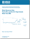 Cover: 2003 Caribbean Water Science Center Data Report