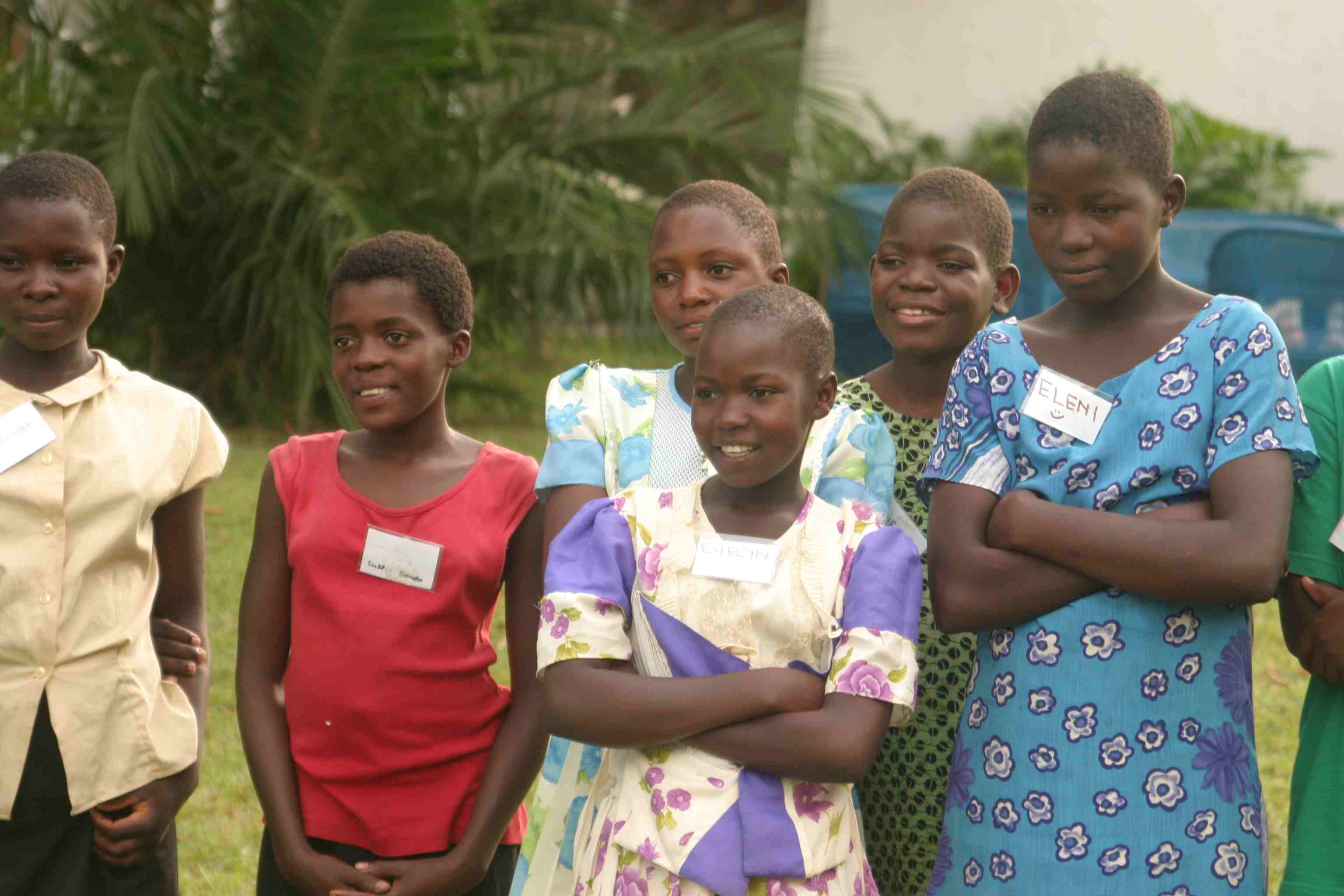 Girls at Children in the Wilderness Camp (Photo by: Amanda Joynt, Children in the Wilderness)