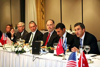 Acting Deputy Secretary Kupfer in Turkey meets with industry representatives.