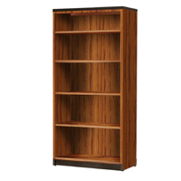 H3316BK5S - Harmony 33 in. W x 16 in. D Five Shelf Bookcase