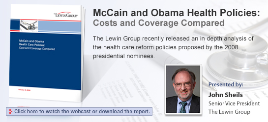 McCain and Obama Health Policies