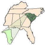 Map of the site location displaying the EPA Region, state, county and latitude/longitude of the site