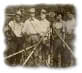historical photo showing surveyors