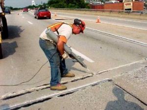 Photo: Person performing maintenance