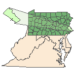 Map of the site location displaying the EPA Region, state, county and latitude/longitude of the site