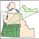 Map of the site location displaying the EPA Region, state, county and latitude/longitude of the site